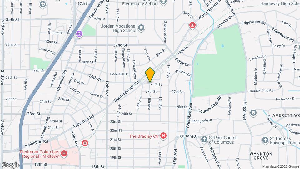 1500 28th St Map and Location Details