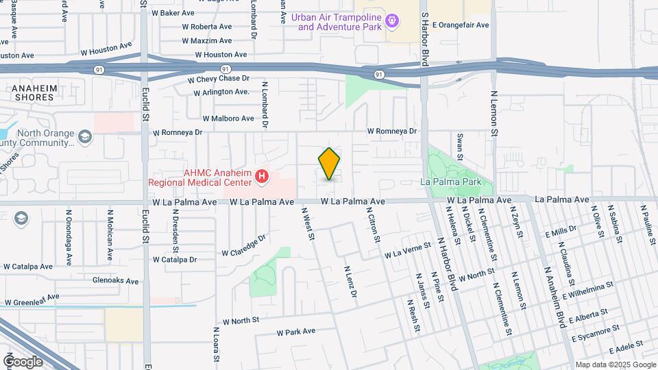 1125 N Mayfair Ave Map and Location Details