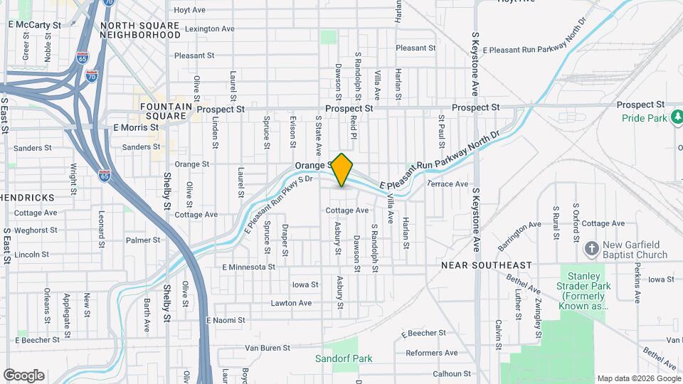 1737 Terrace Ave Map and Location Details