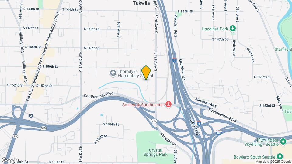 4830 S 152nd St Map and Location Details