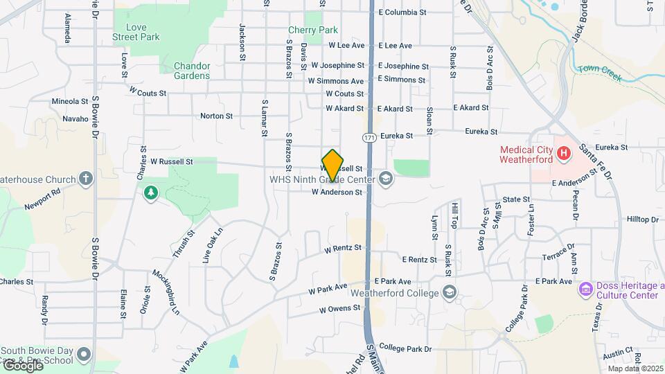 Shady Oaks Apartments Map and Location Details