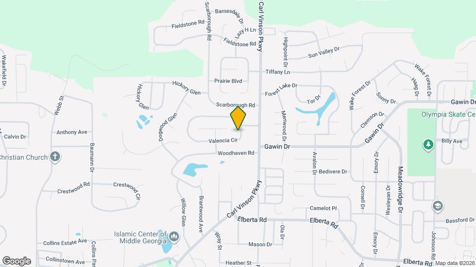 105 Valencia Cir Map and Location Details