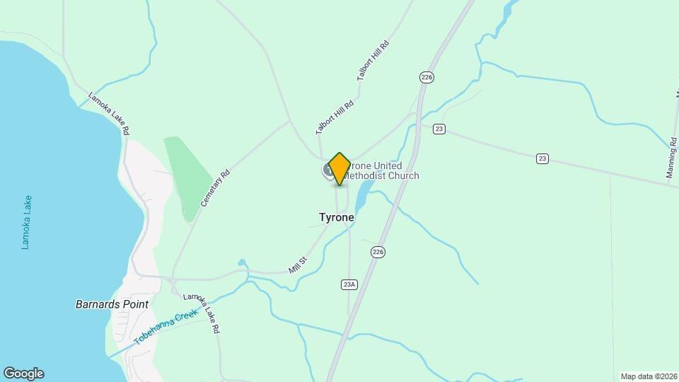 3636 Church Hill Rd Map and Location Details