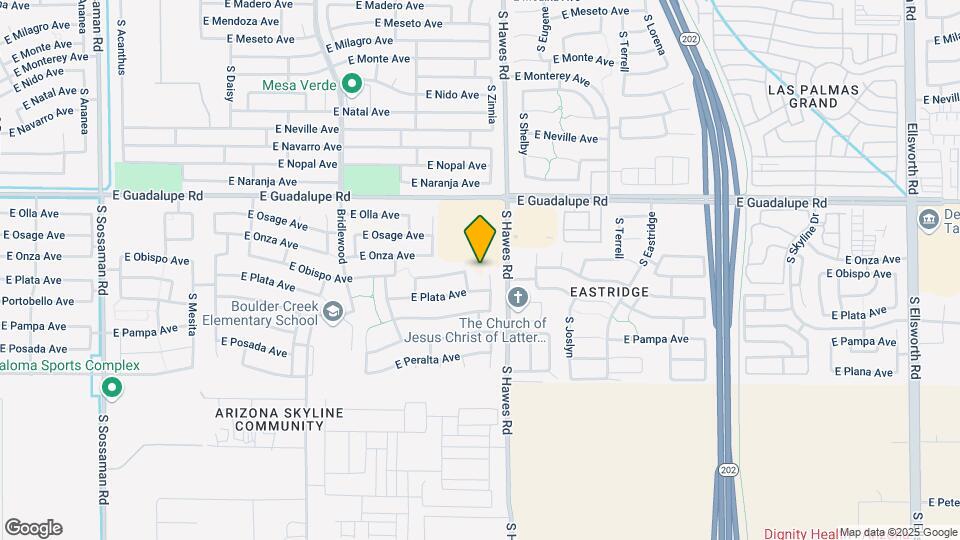 2934 S Woodruff Cir Map and Location Details
