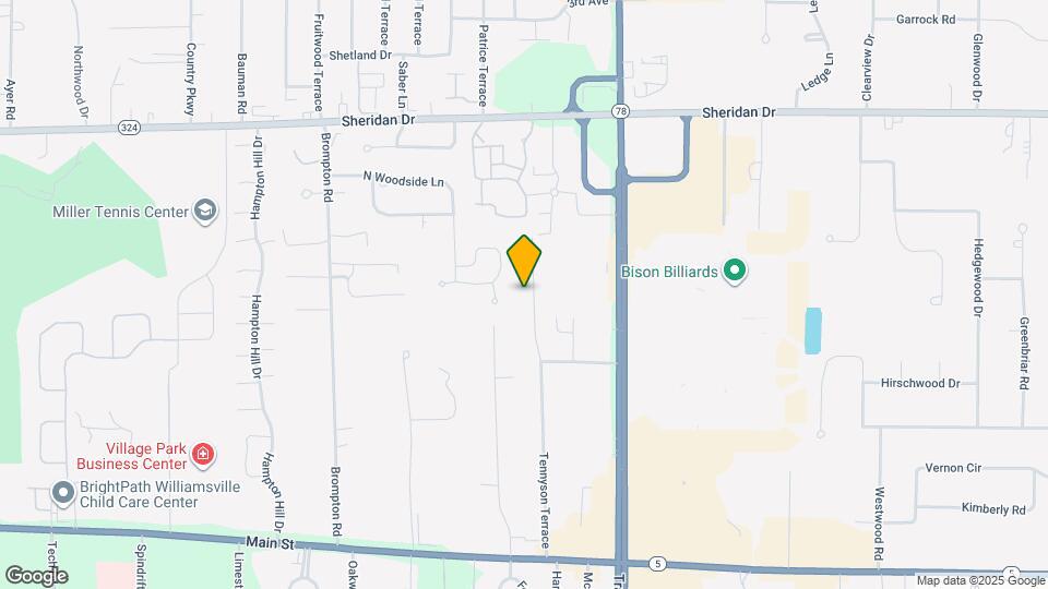 276 Tennyson Terrace Map and Location Details