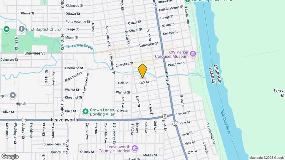 604 Oak St, Unit 604 Mapa y Detalles de la Ubicación