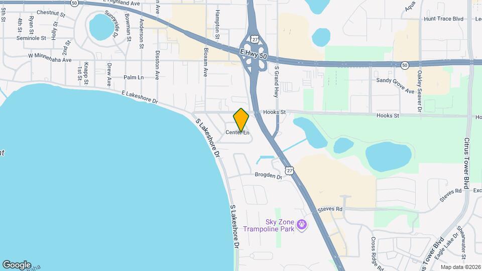 850 Center Ln Map and Location Details