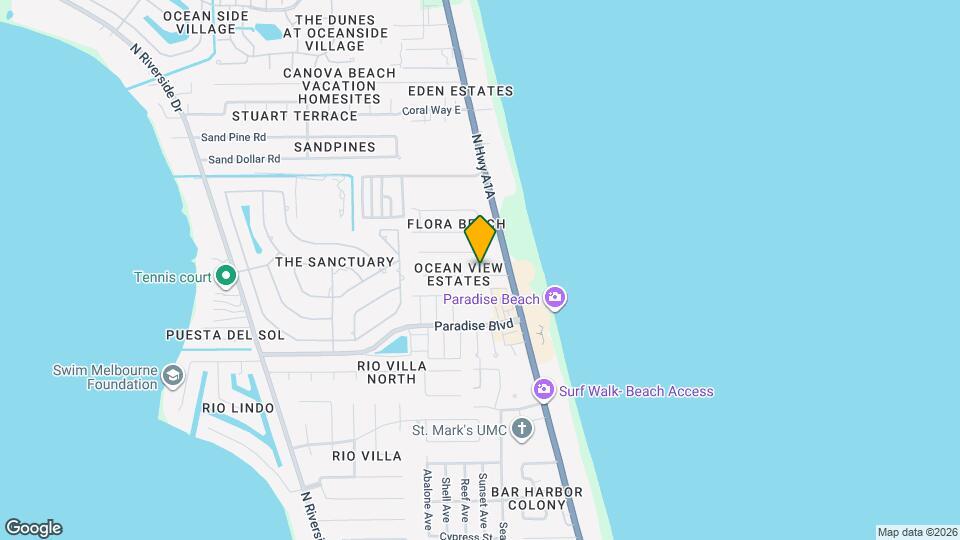 164 Ocean View Ln Map and Location Details