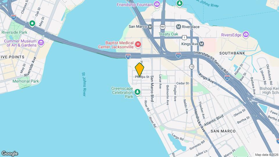 844 Philips St Map and Location Details