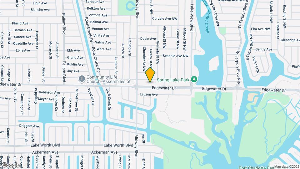 19342 Edgewater Dr Map and Location Details