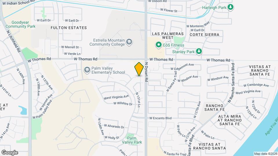 2686 N 131st Dr Map and Location Details