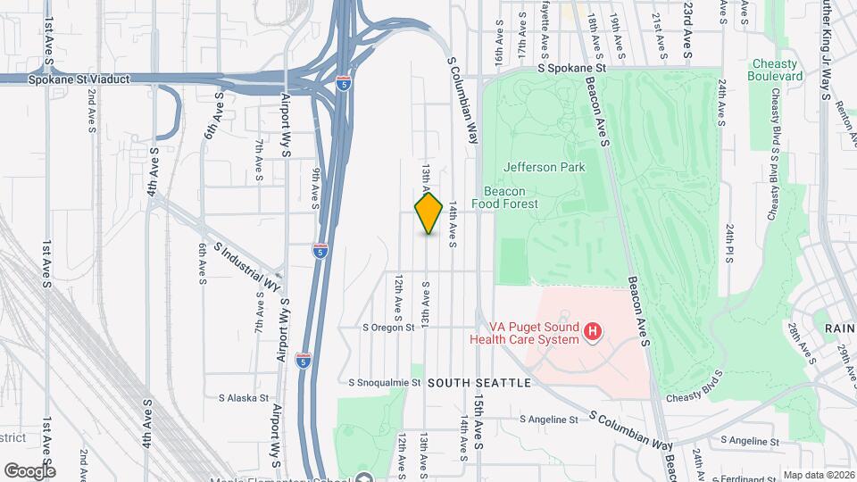 4128 13th Ave S Map and Location Details