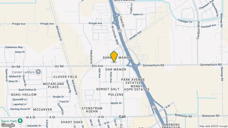 400 Sunset Dr Map and Location Details