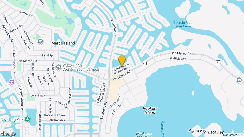 1849 N Bahama Ave Map and Location Details