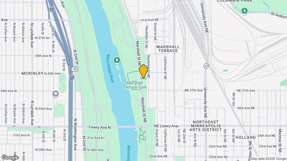 2735 Marshall St NE Map and Location Details