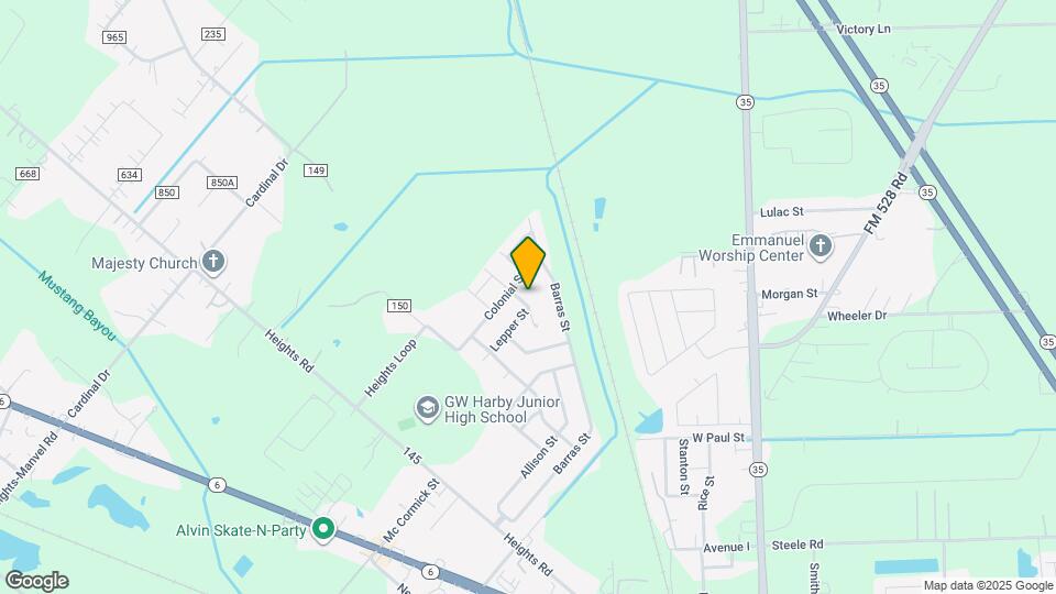 1500 Foshee Ct Mapa y Detalles de la Ubicación