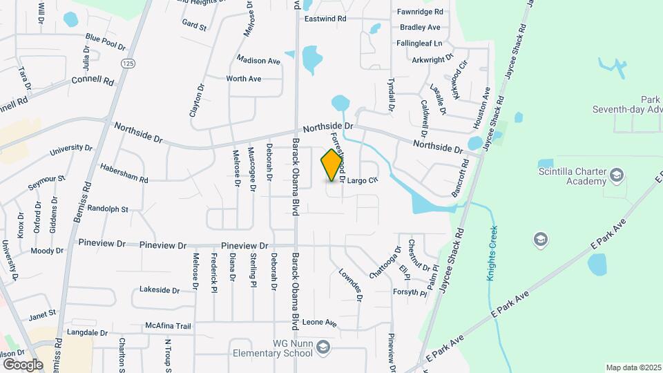 1654 Fresno St Map and Location Details
