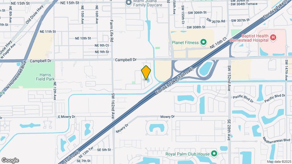 445 NE 21st Ave Map and Location Details