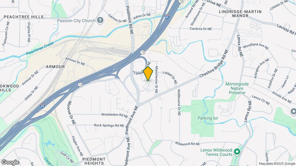 2038 Rockledge Rd NE Map and Location Details