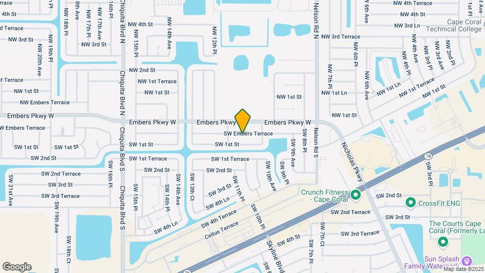 1024 SW Embers Terrace Mapa y Detalles de la Ubicación
