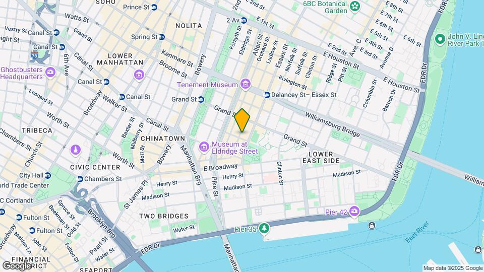 34 Ludlow St Map and Location Details