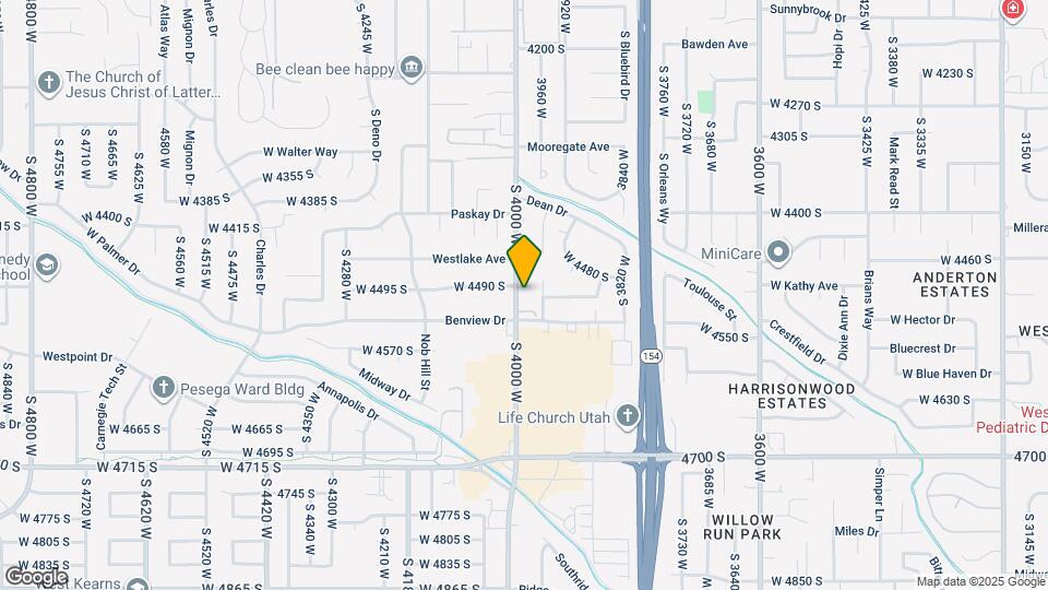 4499 S 4000 W, Unit 4499 A Map and Location Details