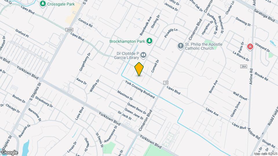 3821 Brockhampton Ct Map and Location Details