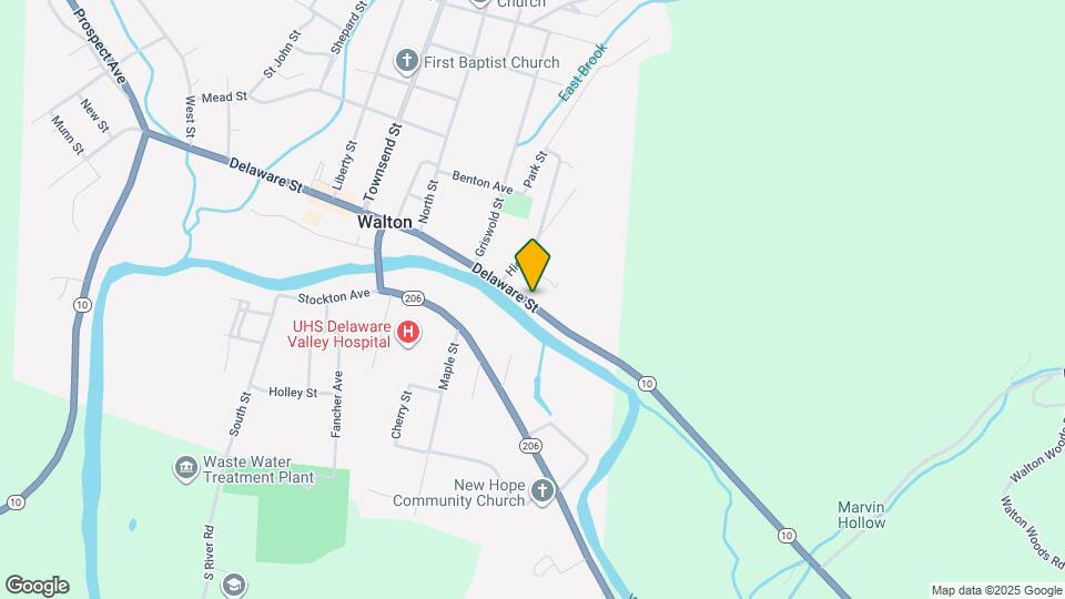 42 Delaware St Map and Location Details