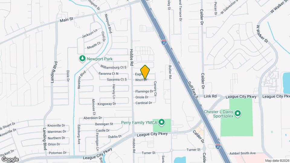 1817 Wren Dr Map and Location Details