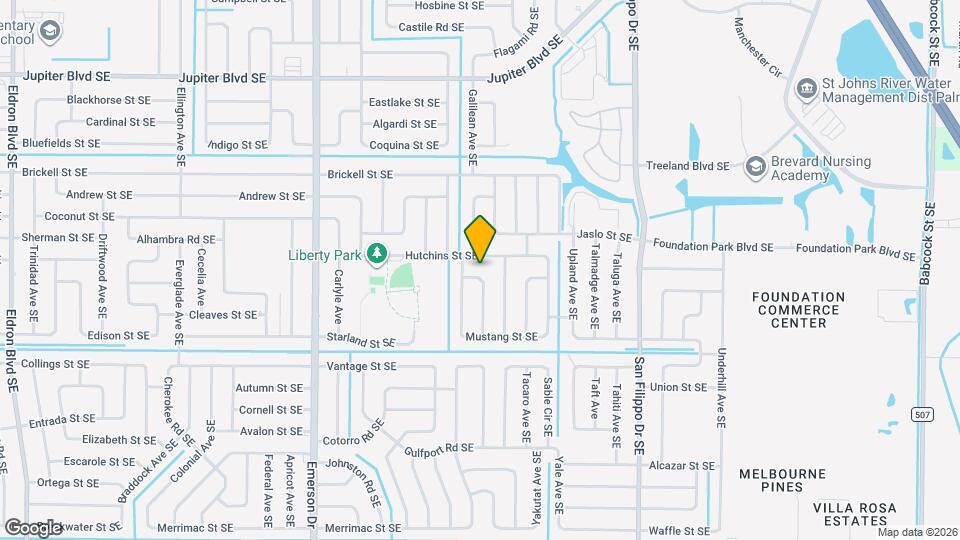 813 Clifton Rd SE Map and Location Details