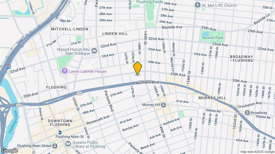 14725 Northern Blvd Map and Location Details