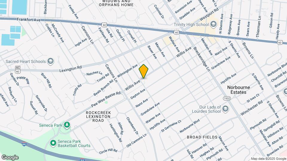 3514 Willis Ave Map and Location Details
