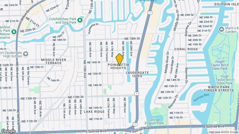 1524 N Victoria Park Rd Map and Location Details