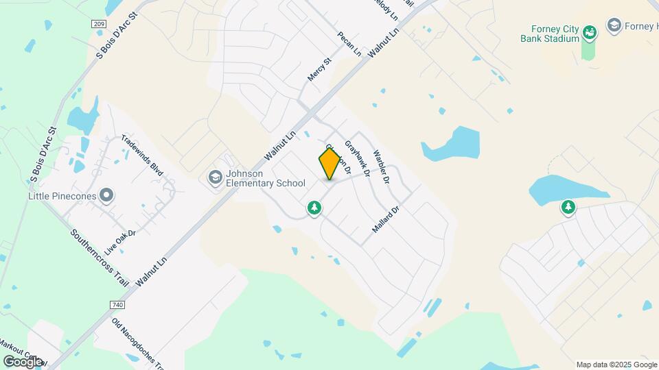 1164 Red Hawk Ln Map and Location Details