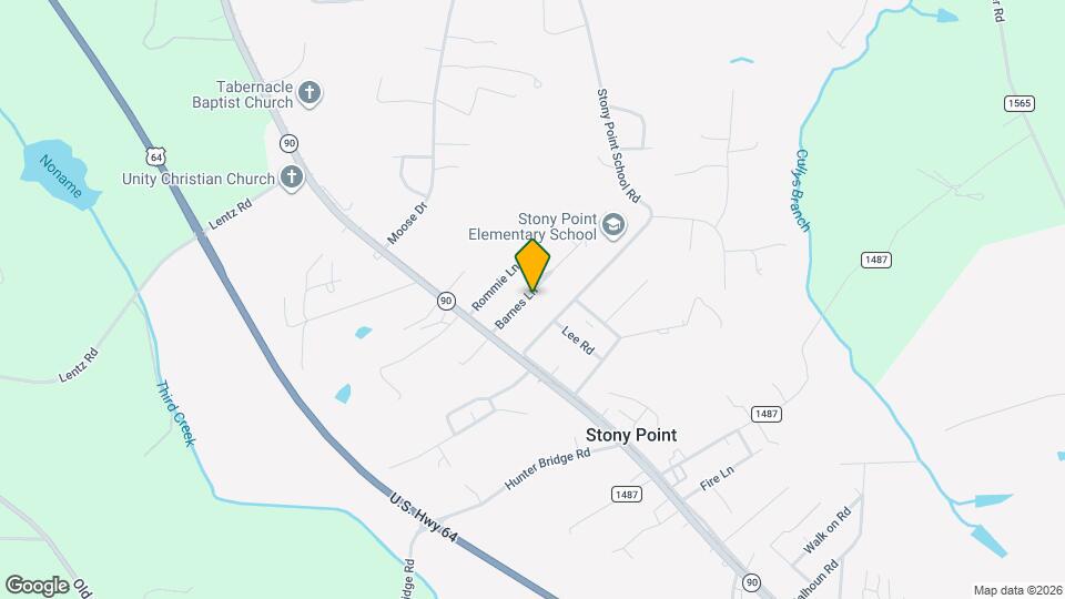 116 Barnes Ln Map and Location Details