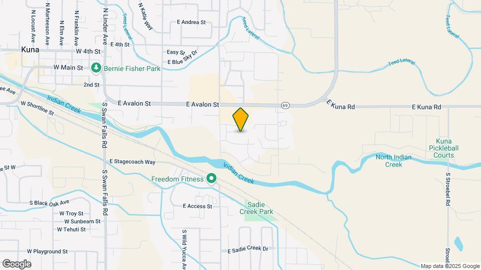 933 E Travel Ln Map and Location Details