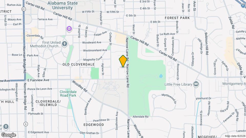 2518 Crenshaw Cl Ct Mapa y Detalles de la Ubicación