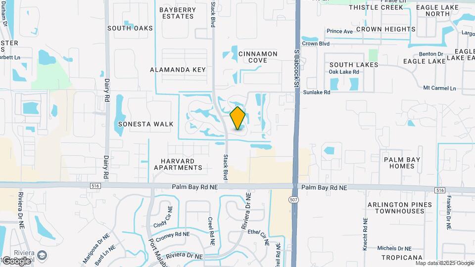 4740 Lake Waterford Way Map and Location Details