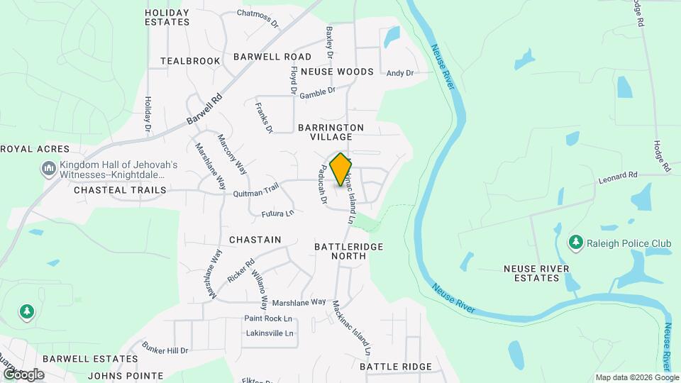 6113 Mansura Dr Map and Location Details