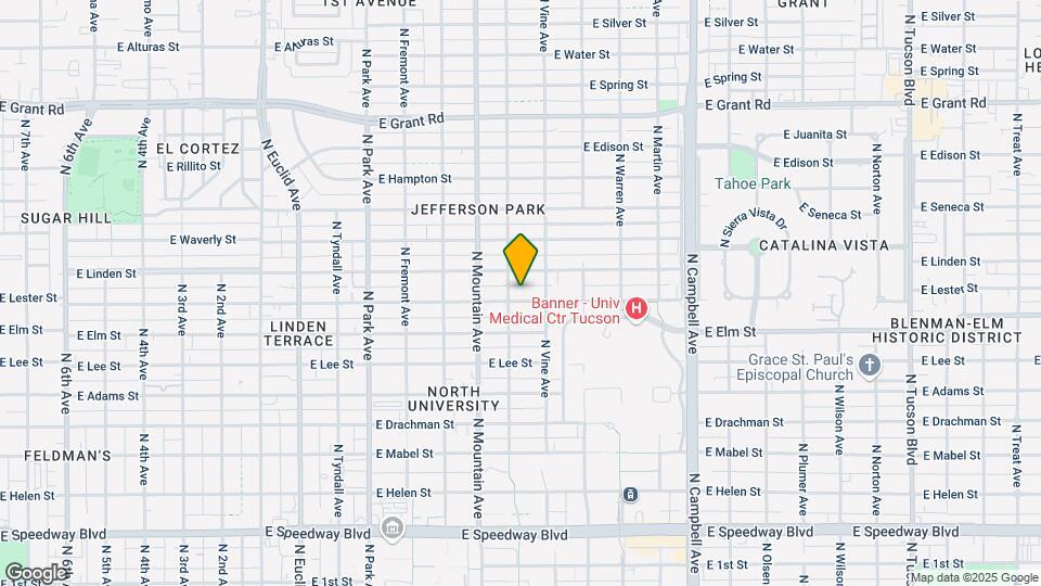 1415 E Lester St Map and Location Details