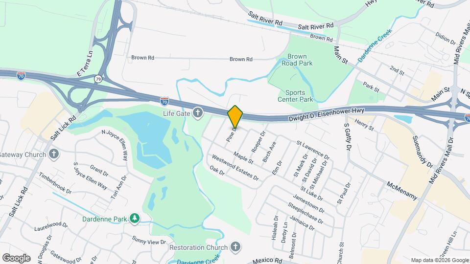 6 Pines Dr Map and Location Details