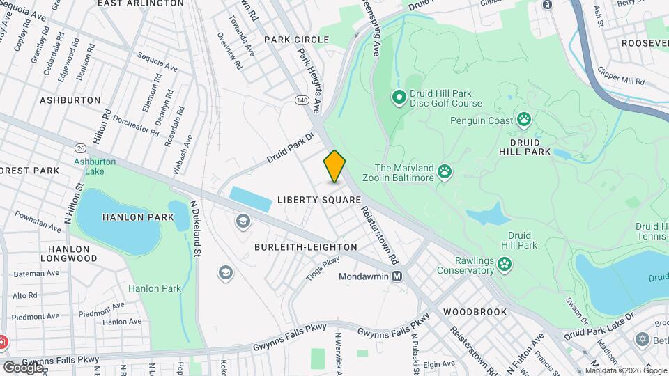 2306 Wichita Ave Map and Location Details