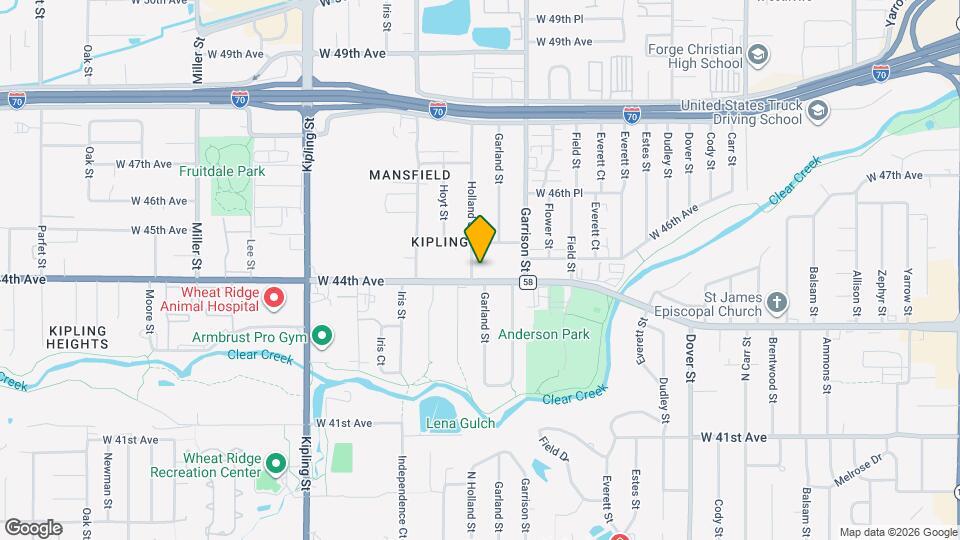 4430 Holland St, Unit Apt 6 Mapa y Detalles de la Ubicación