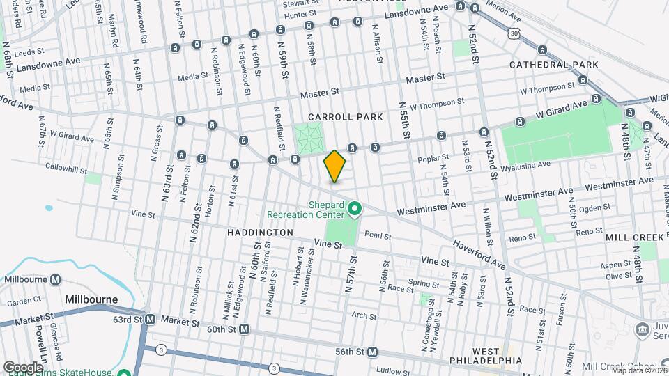 5747 Wyalusing Ave, Unit 2 Map and Location Details