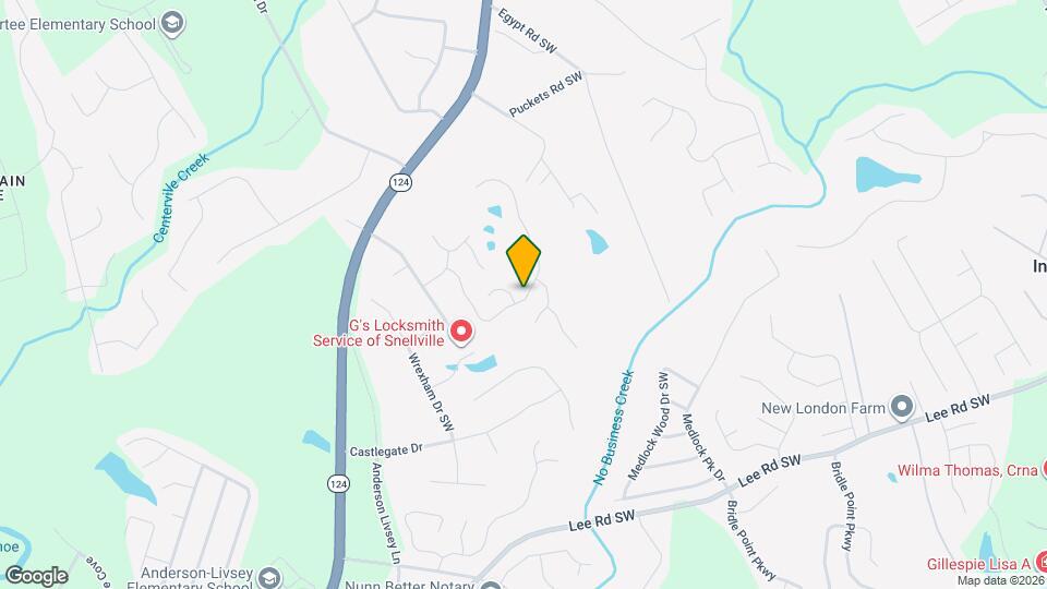 4206 Shoreside Cir SW Map and Location Details