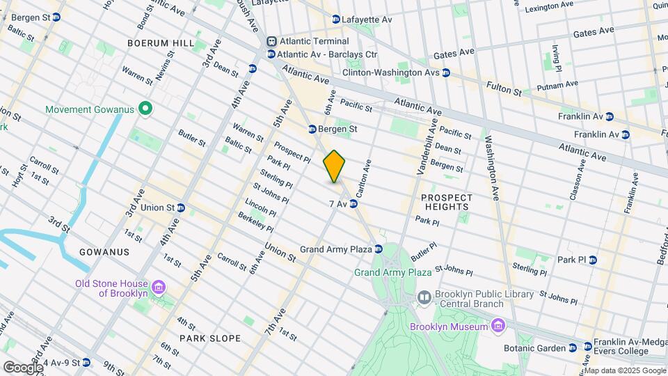 145 Park Pl Map and Location Details