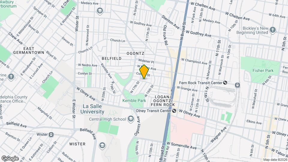 1651 W Grange Ave Map and Location Details