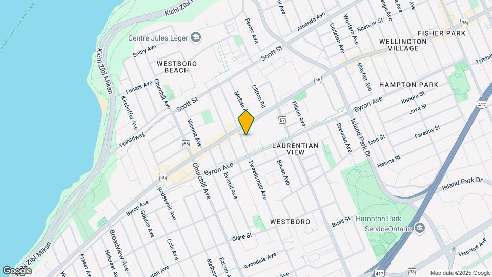 405 Tweedsmuir Av Map and Location Details