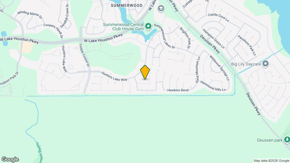 14014 Summer Ash Ln, Unit Unit B Mapa y Detalles de la Ubicación