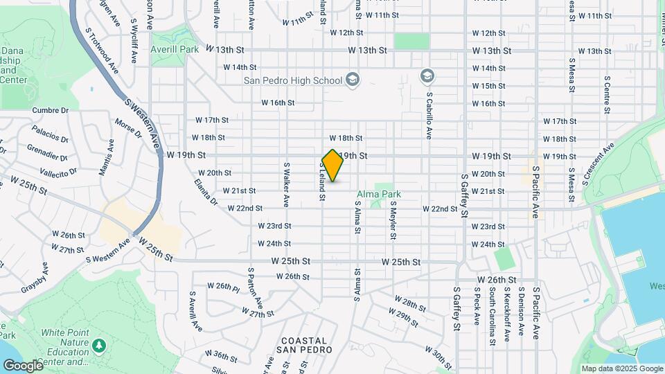 1072 W 21st St Map and Location Details